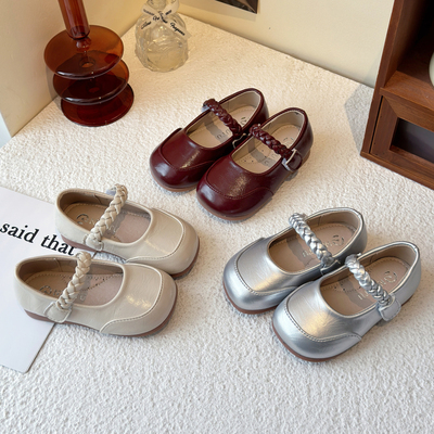 女童皮鞋公主鞋2025春秋新款潮款