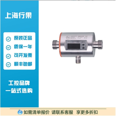 IFM易福门电磁流量计 SM6000 SMR12GGXFRKG/US-100