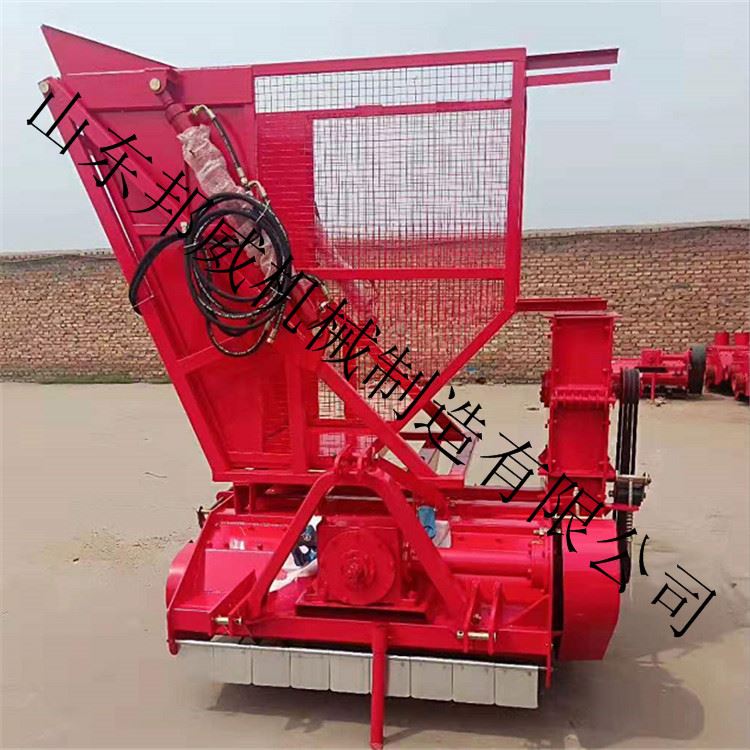 养殖户用秸杆收获粉碎回收机价格 养羊设备秸秆回收机厂家