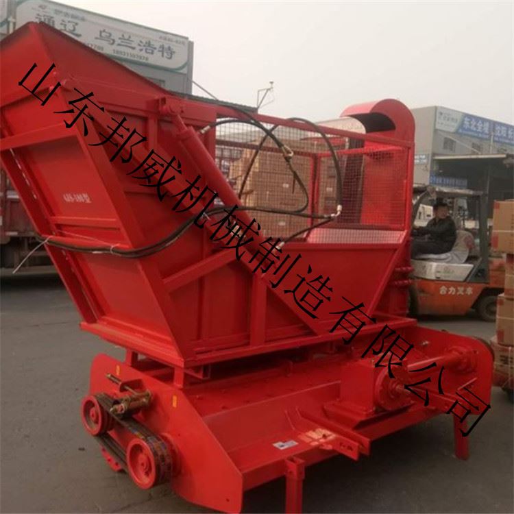 捡拾麦茬揉丝粉碎收集机水稻秸秆回收机农作物秸秆料仓青储机