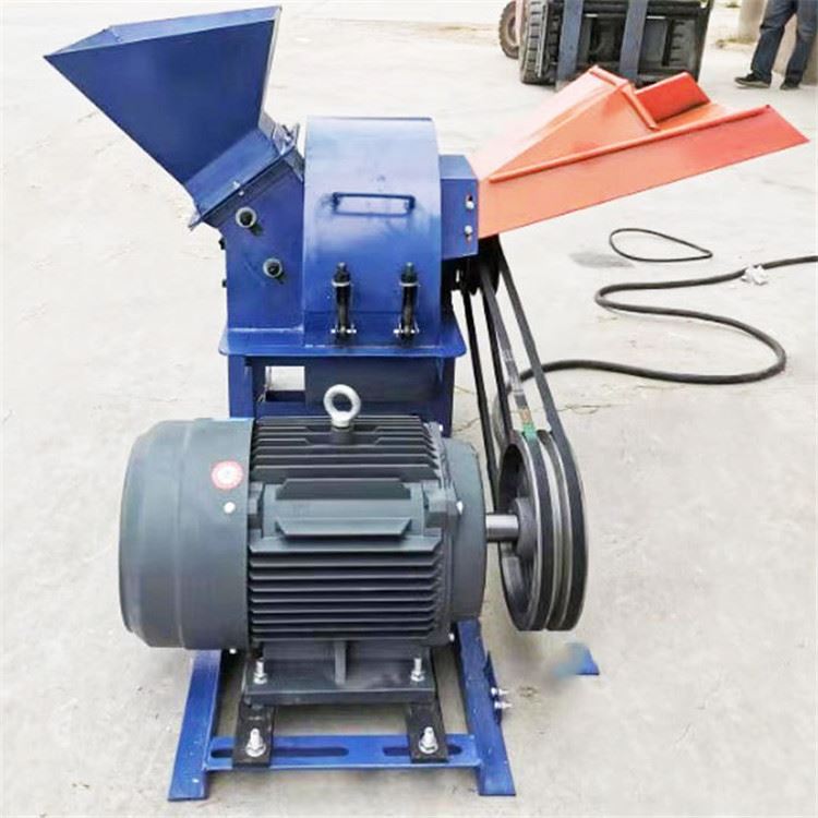 树枝粉碎机碎木果园电动汽油移动园林绿化木屑破碎木材粉碎机