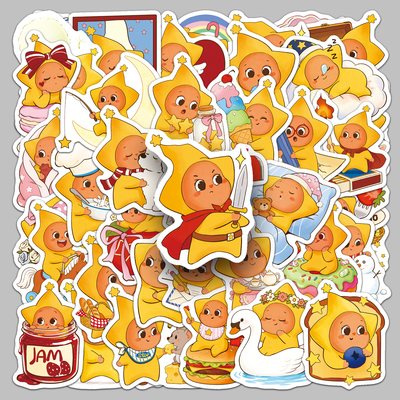 Twinkle星星人手机壳贴纸可爱DIY