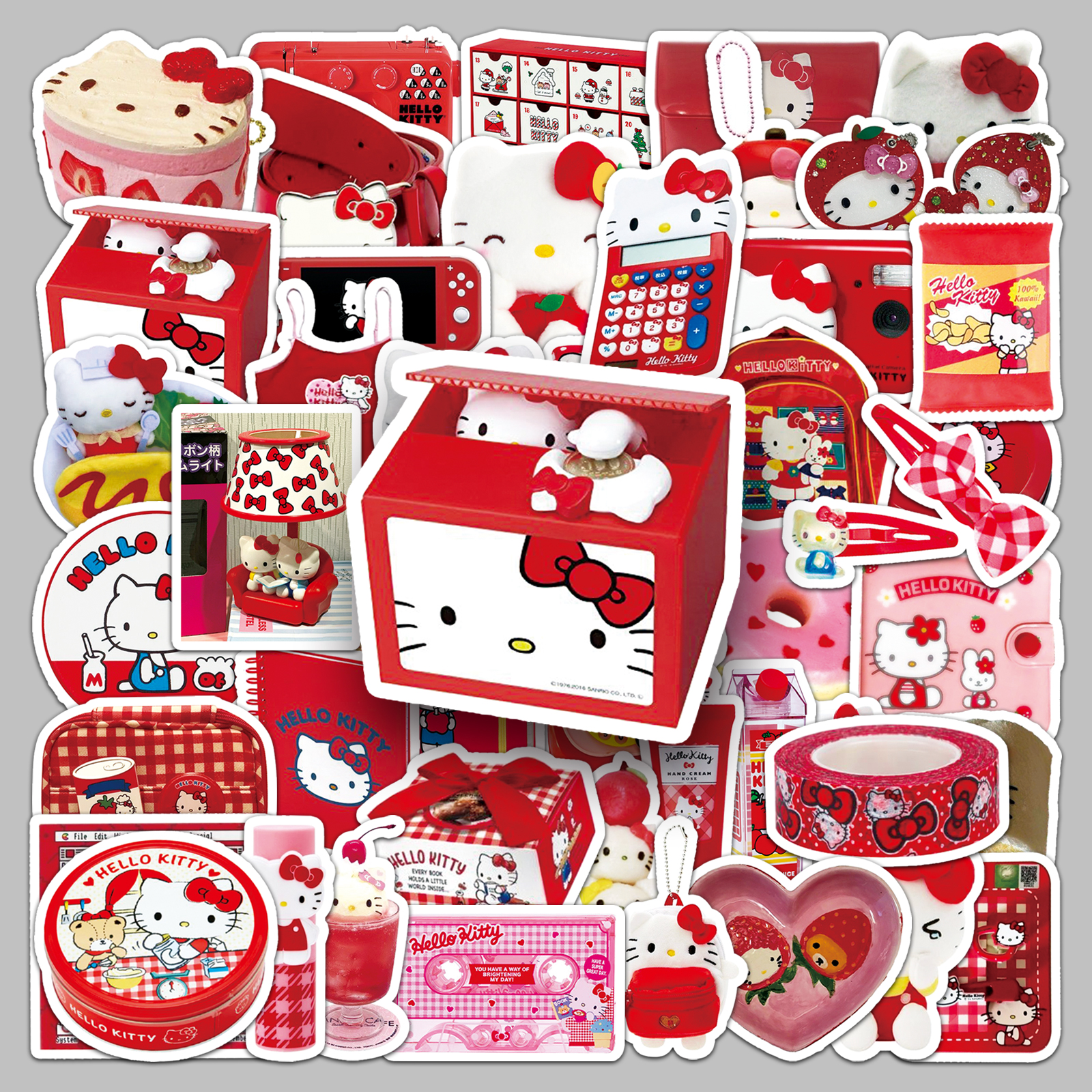 100张HelloKitty可爱贴纸少女心