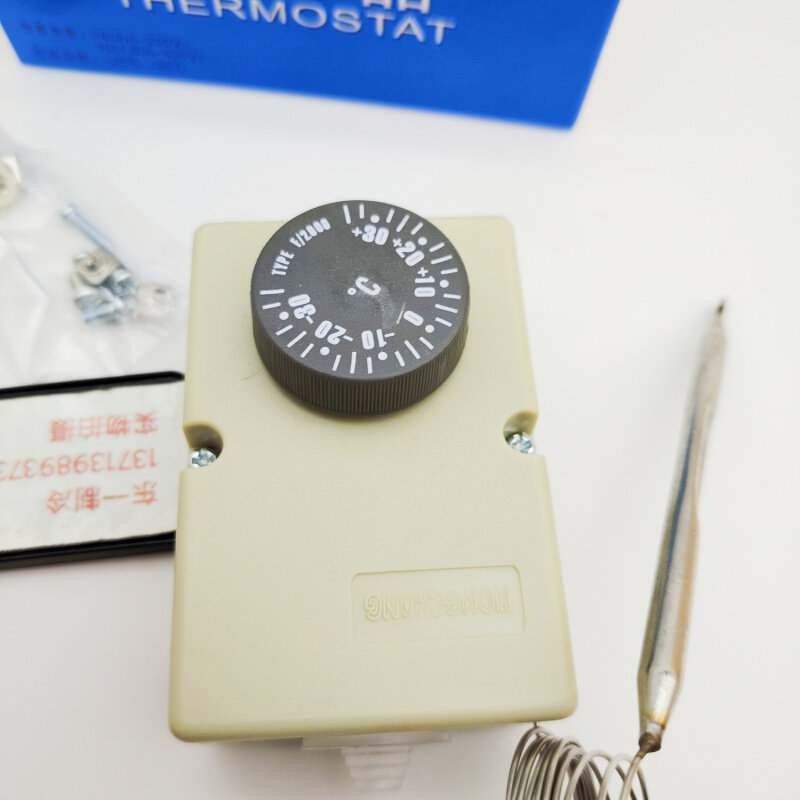 hongchang宏昌f2000温度控制器正负30度冰箱雪柜温控器旋钮温控