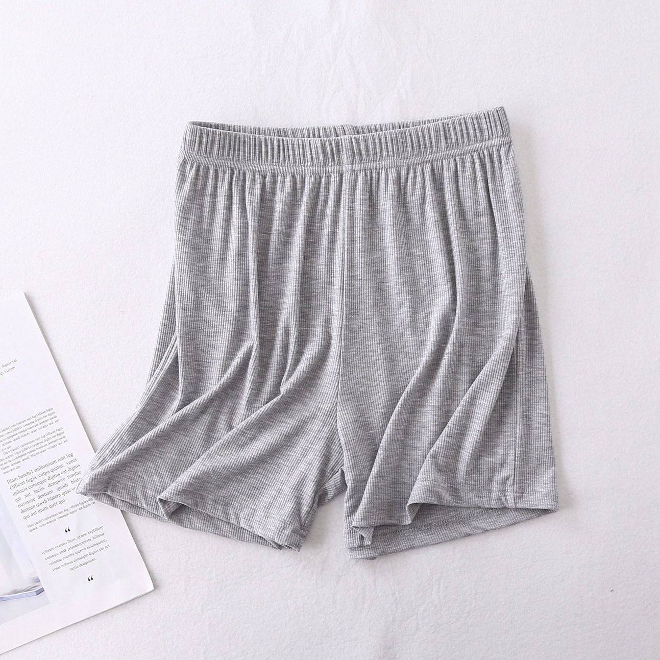 螺纹女夏季家居莫代尔睡裤居家宽松休闲薄款运动大码罗纹五分短裤,女士内衣/男士内衣/家居服,男阿罗裤,淘宝优惠券,粉丝福利购,淘宝优惠卷