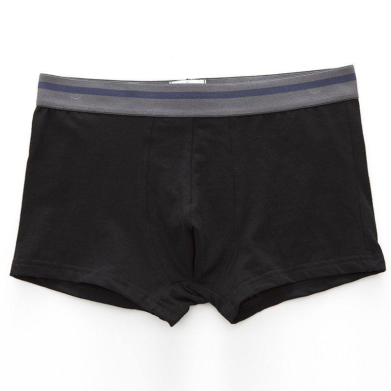 男士中腰棉质透气简约百搭U凸裆舒适无痕包臀青年运动四角平角裤,女士内衣/男士内衣/家居服,男平角内裤,淘宝优惠券,粉丝福利购,淘宝优惠卷