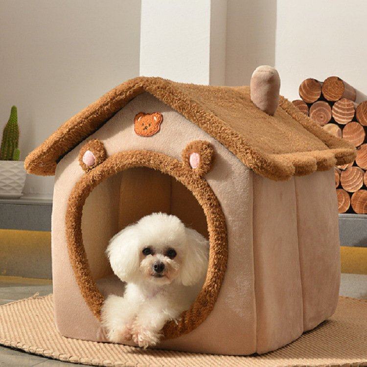 狗窝猫窝房子型四季通用冬天季保暖小型犬可拆洗狗床垫子宠物用品,宠物/宠物食品及用品,窝,淘宝优惠券,粉丝福利购,淘宝优惠卷