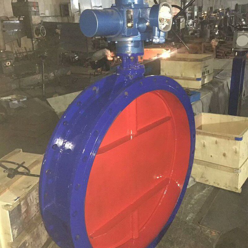 D941W-1C 电动煤气通风蝶阀 烟道风量调N节阀 电动法兰通风蝶阀