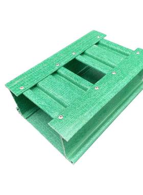 玻璃钢电缆桥架200*100*3玻璃钢走G线槽复合环氧电缆槽盒电缆桥架