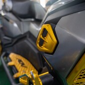 件车头侧板装 饰盖 Husky 适用三阳a哈士奇ADV150改装 ADV 150配件