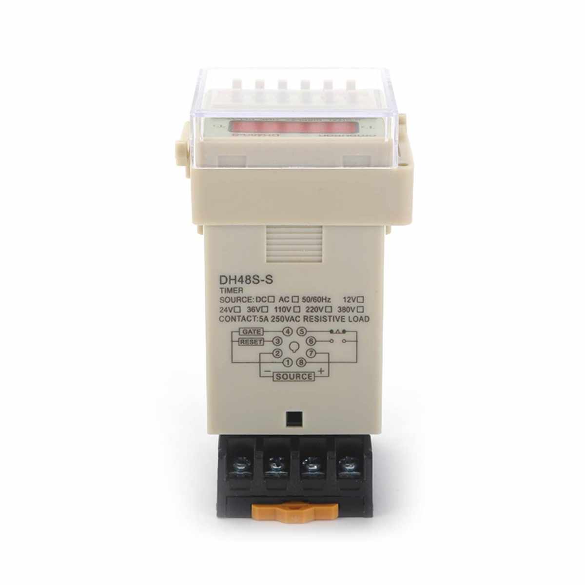 促销控制器循环-闭一s时间开一 通电安装延时dh48s220v.面板继电