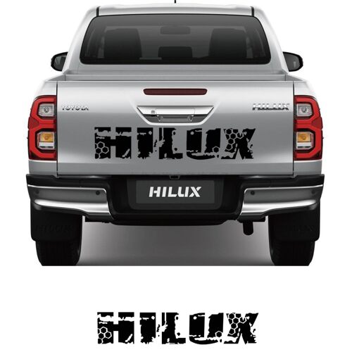 适用于丰田HILUX海拉克斯REVO车身贴 越野皮卡车门贴纸后尾门贴