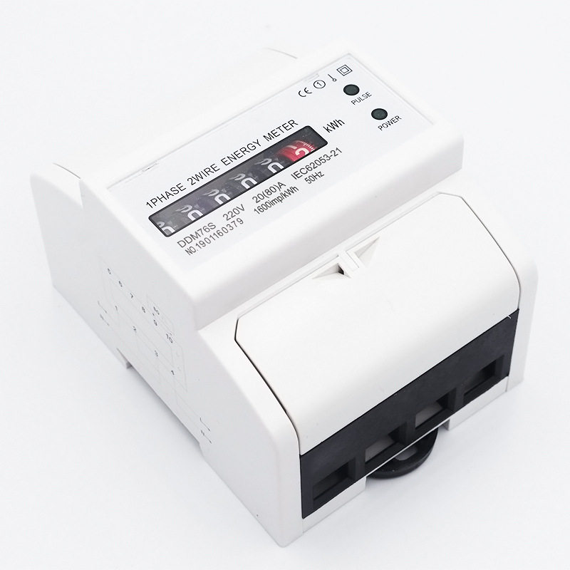 DDM76S单相电度表计度器显示