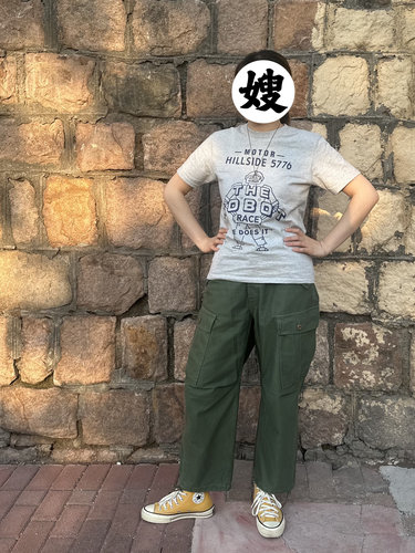 东大院RETRO CYBER筒织纯棉圆领T恤