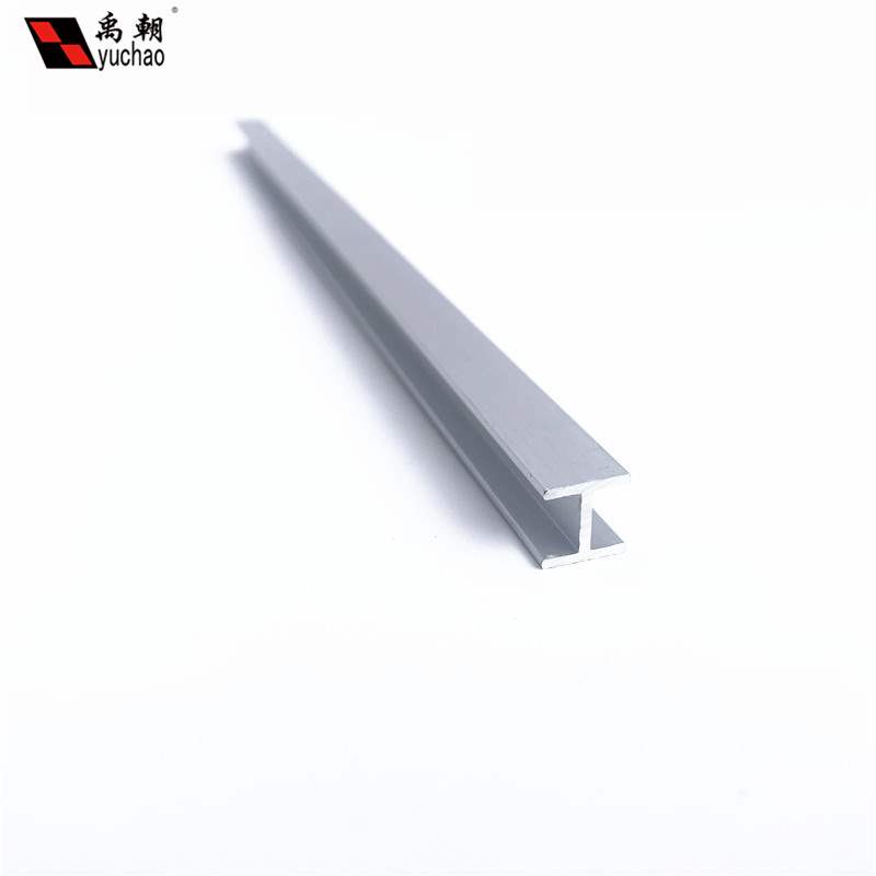 现货速发新品工字铝挤型材料g8x8zx1mmh型槽铝玻璃板材包边内劲6m