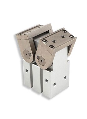 SMC 气爪MHW2-20/25/32/40/5F0D/D1支点开闭型齿轮式手指夹紧气缸