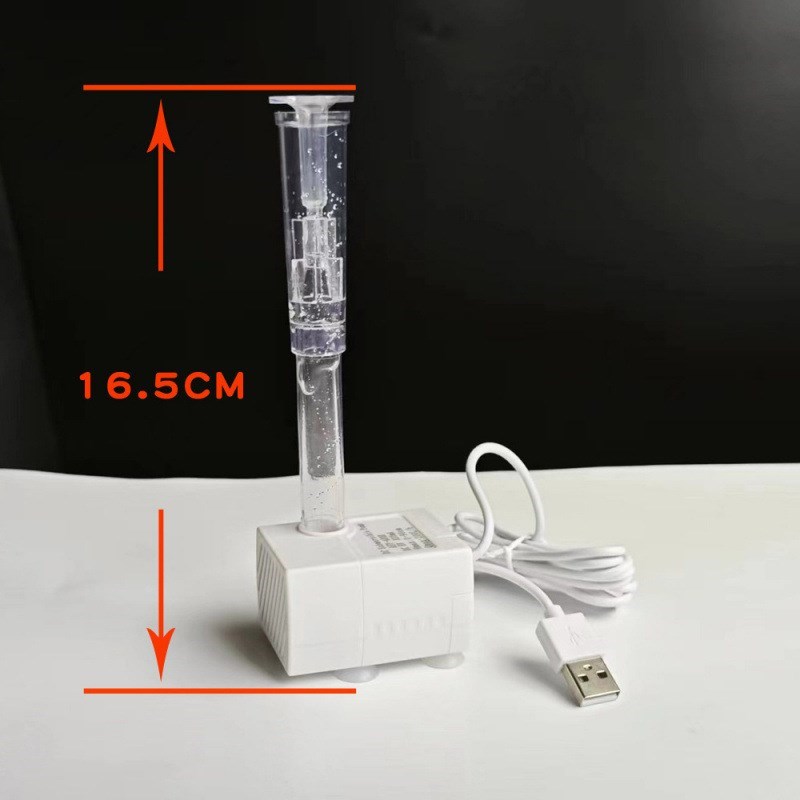 现货速发雨淋洗头水泵泵疗头小水平躺循环5V小鱼泡盆5WZ鱼缸循环