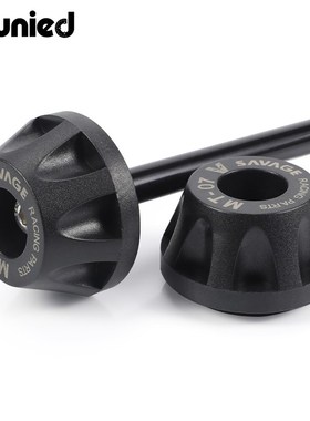 适用雅马哈MfT07 XSR700前后轮防摔球前后轮轴防摔胶保护胶改装件