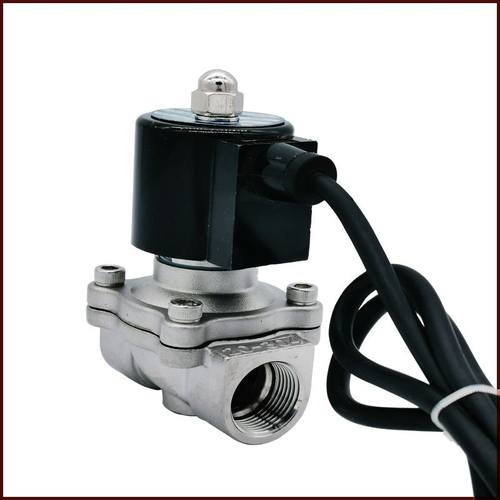 CNYUXI 304不锈m钢户外专用水阀防水电磁阀2S200-20 220V/12V/24V