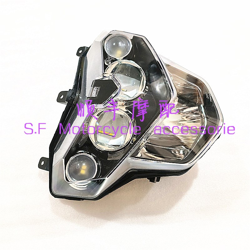 小暴龙BJ125-3E/F前照t灯前大灯TNT125/135大灯总成前铺路灯车灯