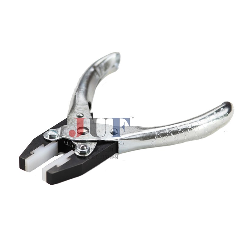 Maun4854/4874-140硬胶平嘴平行H钳平咀钳 珠宝首饰DIY手工钳