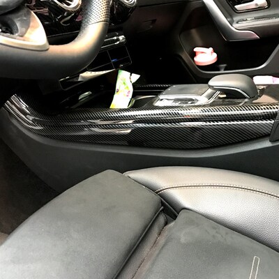 适用奔驰A级 CLA W177 vC118新A级CLA中控面板侧边装饰条内饰改装