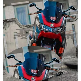 挡风玻璃前R挡风风挡防风板导流 NMAX155改装 适用于雅马哈20 21款