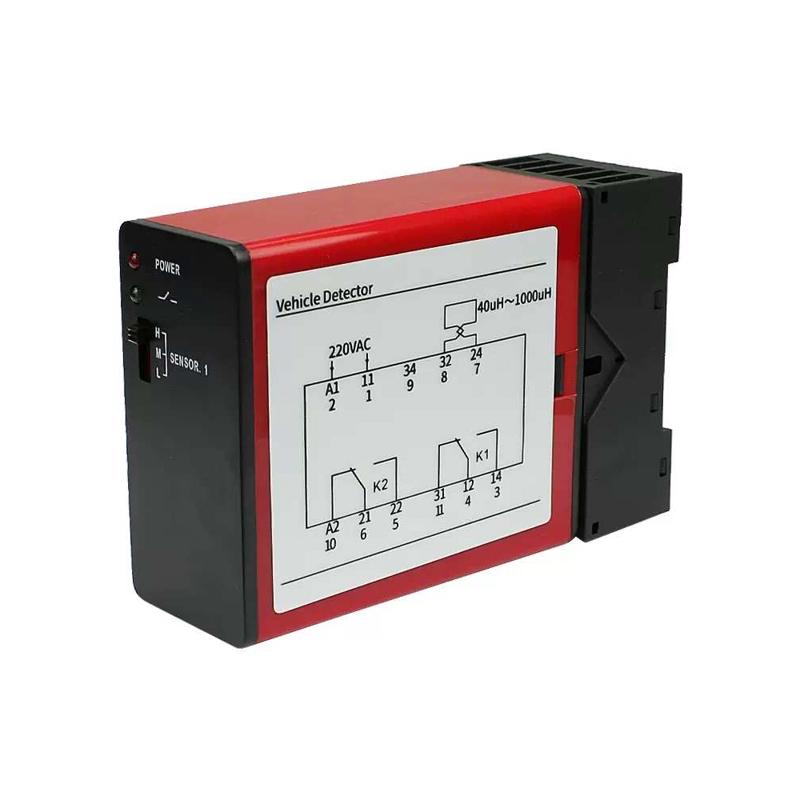 车辆检测器e 地感检测器 单路道闸 防砸车辆感应器 控制器车检器
