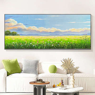 钻石画2024新款m客厅高难度满钻十字绣大尺寸砖石画手工贴风景水