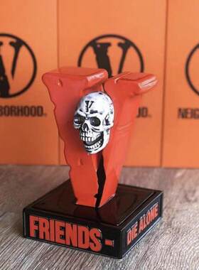 正确版 VLONE x NBHD Incense Chamber 联名骷髅陶瓷香炉潮流摆件