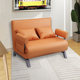 可移动科技布沙发床可折叠两用单双人小户型客厅阳台书房沙发椅