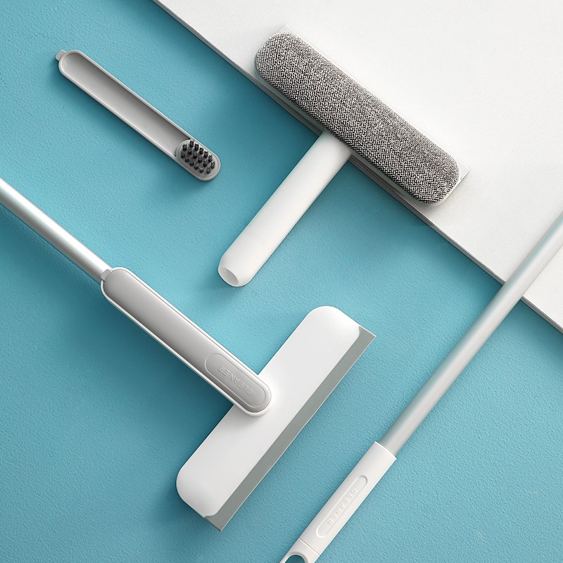 日式多用纱窗刮家用免拆洗清洁窗户缝隙清洁刷双面擦窗玻璃刮水器