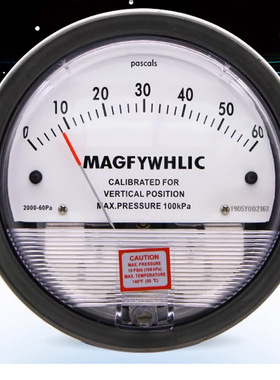 微压差表压差表压力表空气微差压表测正压负压差压TE2000 0-60PA