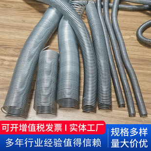 不锈钢渗水弹簧钢管沥青路面排水管弹簧渗水管螺旋裹丝管弹簧钢管