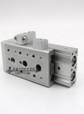 SMC型精密气动滑台气缸HLS MXS6-10-20-30-40-50APS BS AT BT MXQ