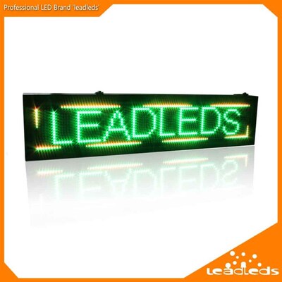 41 X 9.5 inhches P10 Outdoor RGY Tri-color LED Sign Board Wa