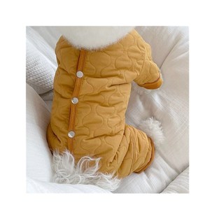 冬天款 新品 小狗冬装 小型犬2022新款 加 泰迪狗狗四脚棉衣服秋s冬季