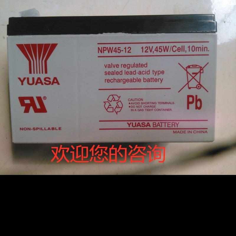汤浅蓄电池NP45-1212uV65AH阀控式免维护UPSEPS直流屏机房
