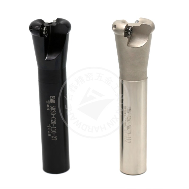 铣床R5刀把圆刀把1003白色加硬铣刀杆EMRC20-5R30-1T10-2T 铣刀杆