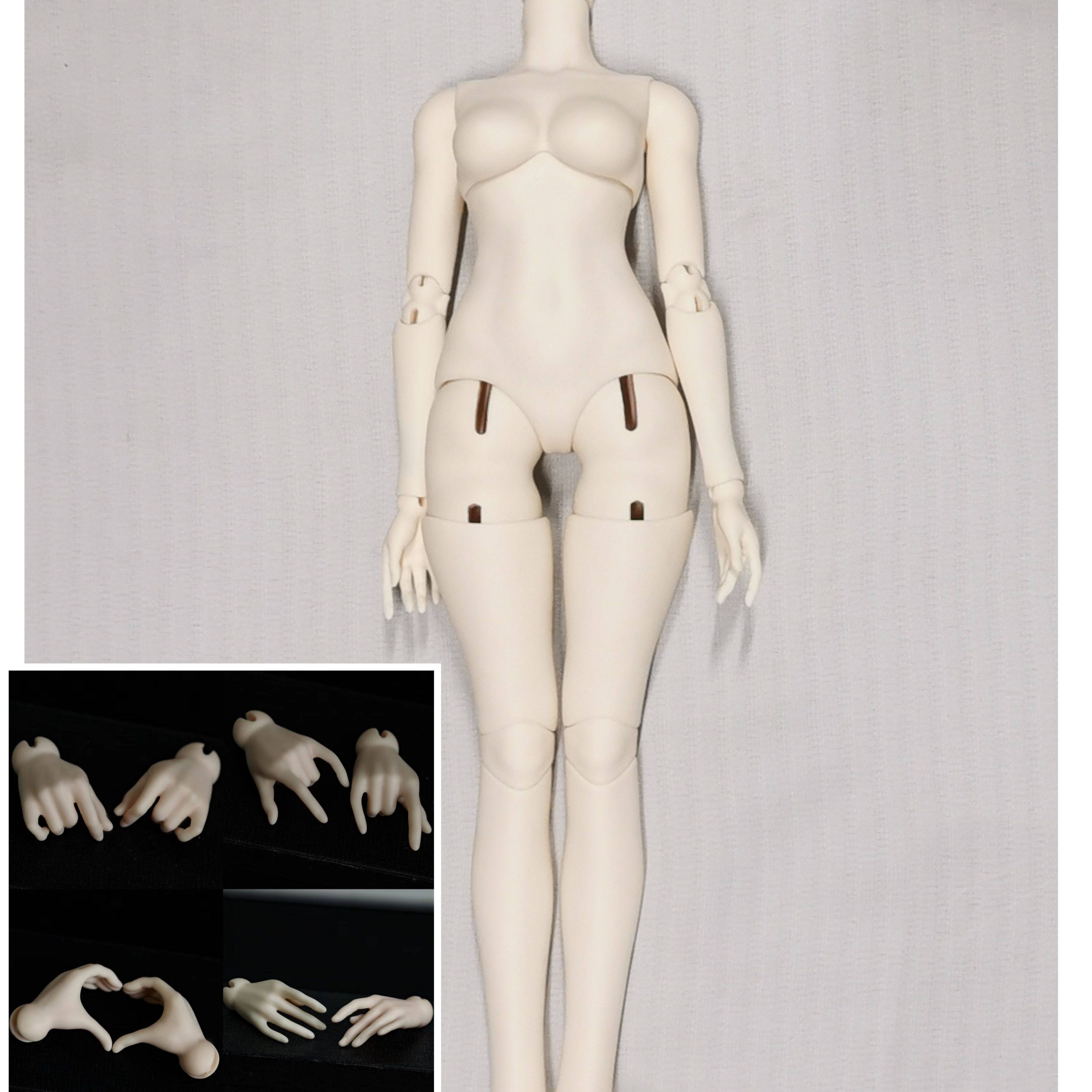 thumbnail for 4 points BJD doll in stock! Free shipping at a limited time special price! Old goat big four female body bjd doll