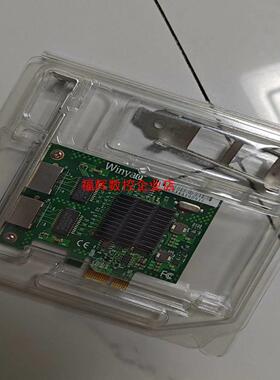 Winyao 万耀E575T2网卡  双口千兆PCI-E接【询价】