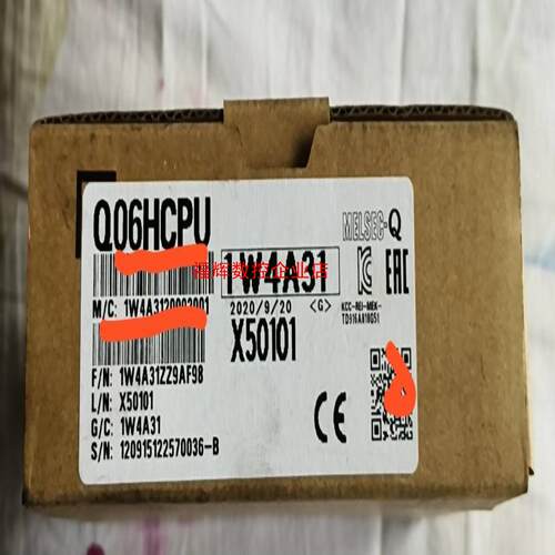 三菱Q系列 Q06PU20年的货内外码一致全新带包【询价】