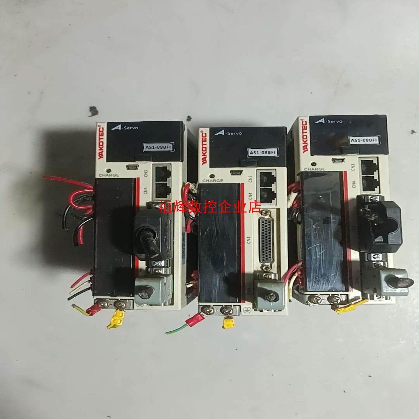 研控驱动器As1-08BFl拆机包好100一台共11【询价】
