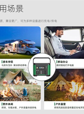 BYGD美规户外储能电源式移动大容量供H电应急车载家用电源300W