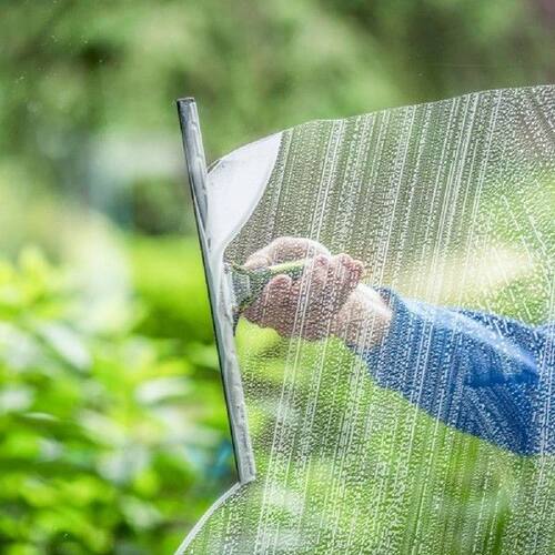 极速Stainless Steel Shower SqueeBgee Wiper Brush Antiskid Ha