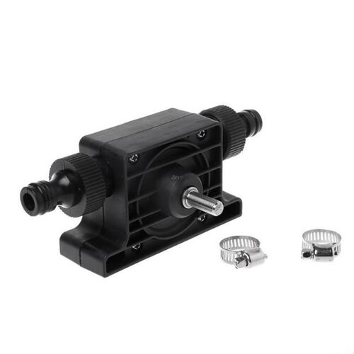Electric Drill Pump Self-Priming Transfer MOil Fluid Water A
