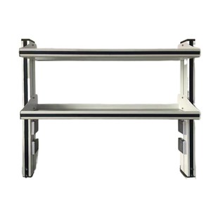 实验室试剂架铝玻边台中央台试剂存放架实K验台工作X台玻璃药品架