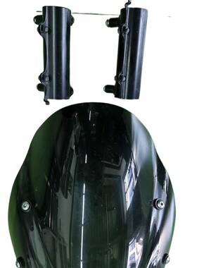 适用川崎a小火神Vulcan S VN650 改装前挡风玻璃 风挡玻璃导流罩