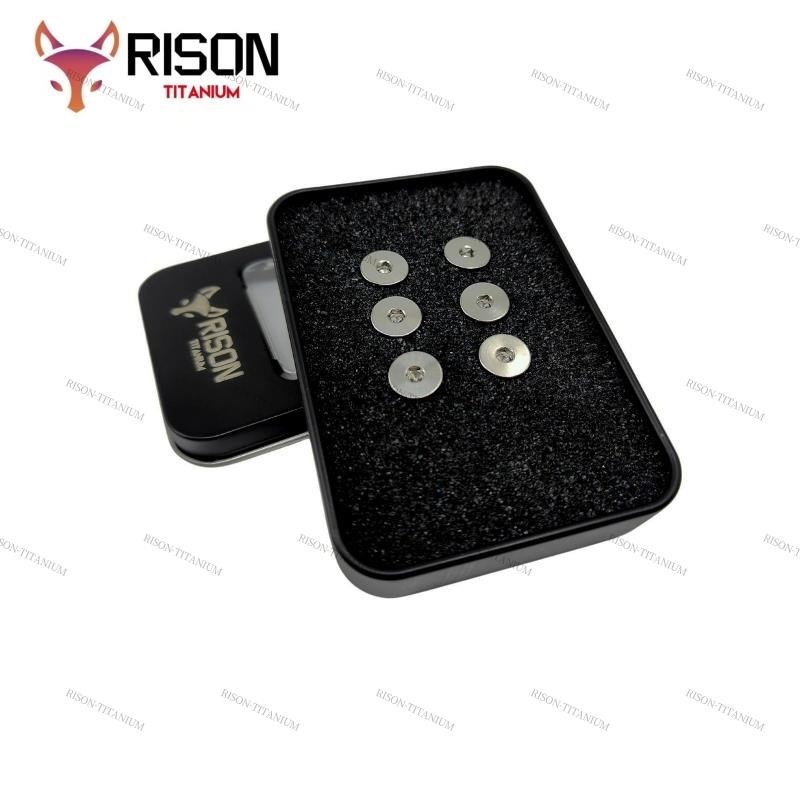 瑞森钛合金方向盘螺丝,平头内六角H一盒(6件)M5x12