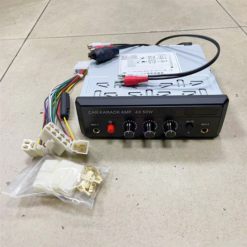 长途大巴旅游车客车卡拉OuK功放机车载有线功放机适用于大巴客车